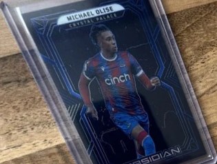 Michael Olise 2022 Panini Obsidian Crystal /20