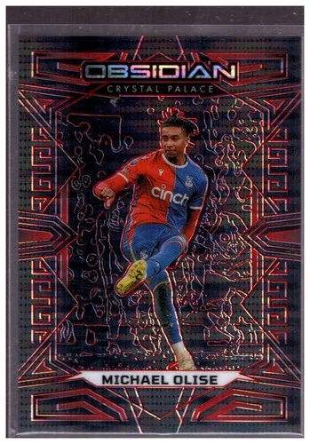 Michael Olise 2023 Panini Obsidian Crystal /49