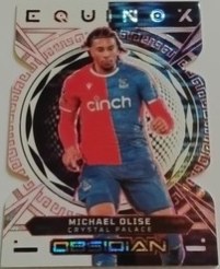 Michael Olise 2024 Panini Obsidian Red Pulsar /75