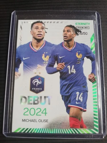 Michael Olise 2025 Panini Eternity Bleus Green /50 /50