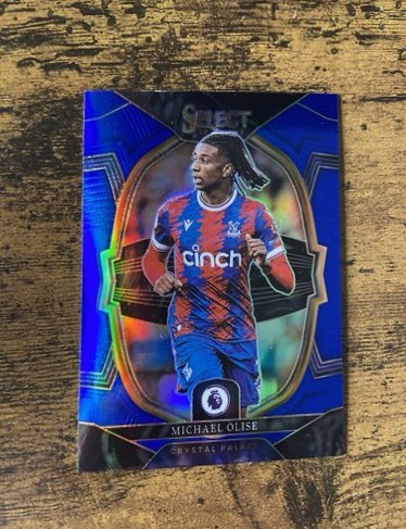 Michael Olise 2022 Panini Premier League Select Blue Terrace