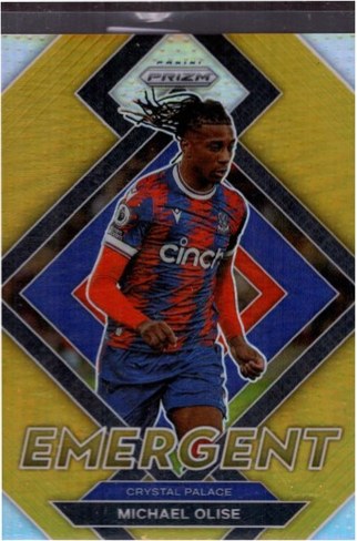 Michael Olise 2022 Panini Prizm Gold Prizm /10