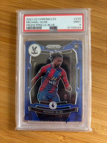 Michael Olise 2021 Panini Prizm Blue Prizm /49