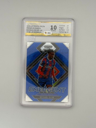 Michael Olise 2022 Panini Prizm Blue Shimmer /8