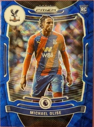 Michael Olise 2021 Panini Prizm Blue Wave
