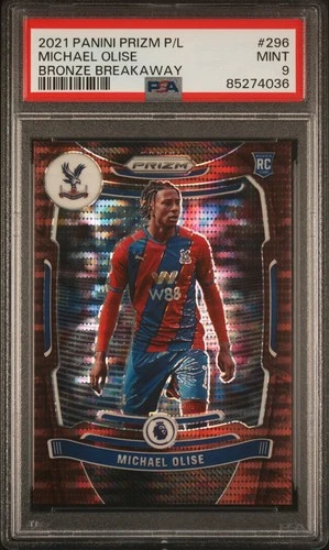Michael Olise 2021 Panini Prizm Bronze /25