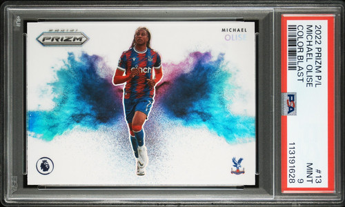 Michael Olise 2022 Panini Prizm Color Blast
