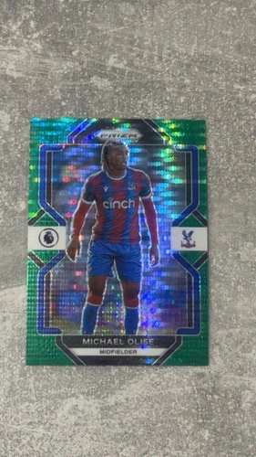 Michael Olise 2022 Panini Prizm Green Holo