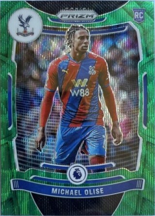 Michael Olise 2021 Panini Prizm Green Wave