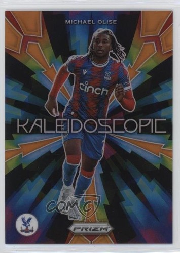 Michael Olise 2022 Panini Prizm Orange Kaleidoscope /25