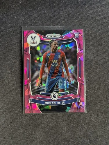 Michael Olise 2022 Panini Prizm Pink Ice Prizm