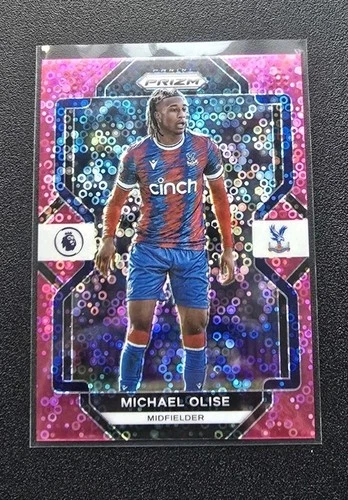 Michael Olise 2022 Panini Prizm Pink Prizm /99
