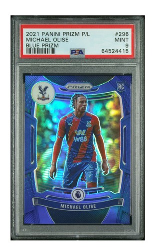 Michael Olise 2021 Panini Prizm Premier League Blue /340