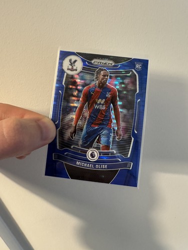 Michael Olise 2021 Panini Prizm Premier League Blue Breakaway Prizm /199