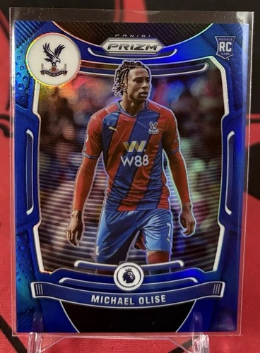 Michael Olise 2021 Panini Prizm Premier League Blue Prizm /340