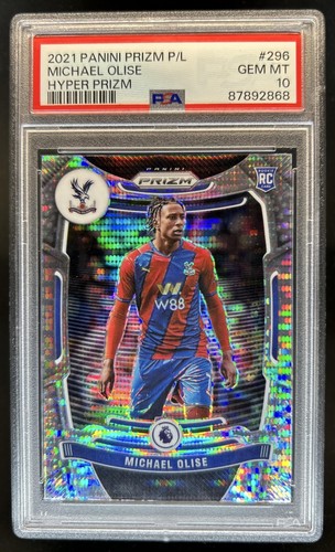 Michael Olise 2021 Panini Prizm Premier League Breakaway Prizm #296