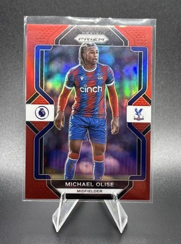 Michael Olise 2022 Panini Prizm Premier League Prizms Rosso /149