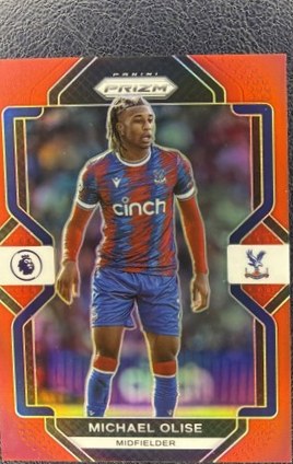Michael Olise 2023 Panini Prizm Premier League Red /149