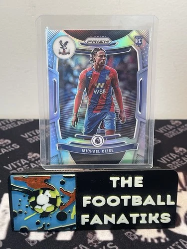 Michael Olise 2021 Panini Prizm Premier League Silver Prizm Refractor