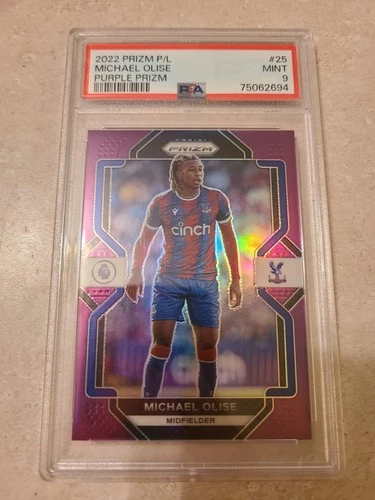 Michael Olise 2023 Panini Prizm Purple /49