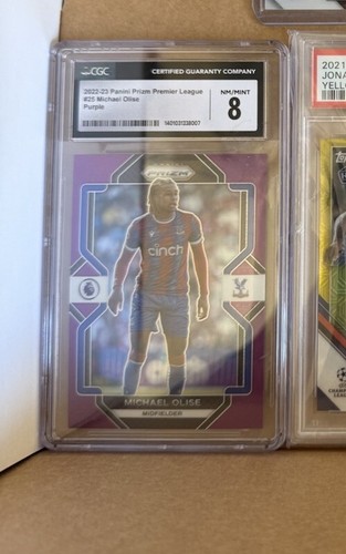 Michael Olise 2022 Panini Prizm Purple /49