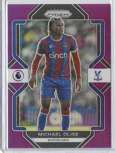 Michael Olise 2023 Panini Prizm Purple /49