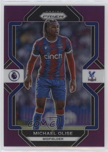Michael Olise 2022 Panini Prizm Purple Prizm /49