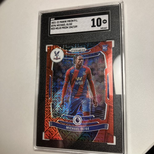 Michael Olise 2021 Panini Prizm Red Mojo Prizm /159