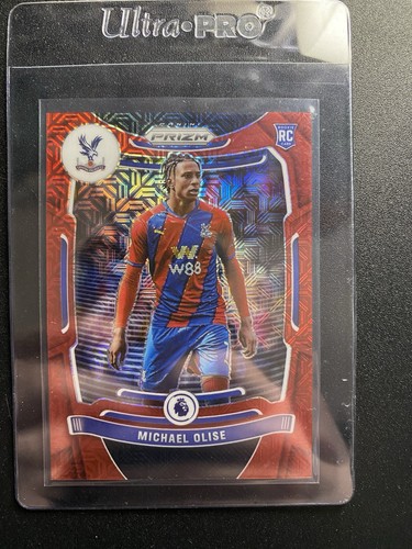 Michael Olise 2021 Panini Prizm Red Mojo Prizm /159