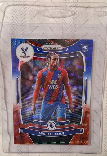 Michael Olise 2021 Panini Prizm Rojo Blanco y Azul Prizm #296