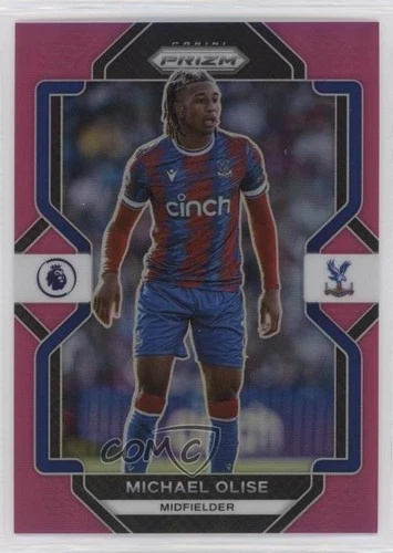 Michael Olise 2022 Panini Prizm Rosa Prizm 198/199
