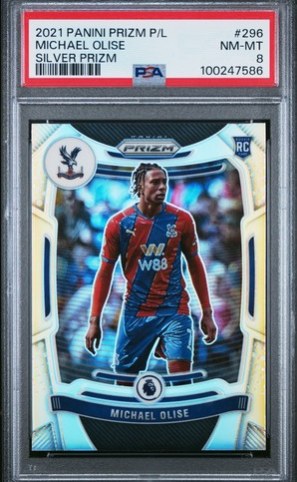 Michael Olise 2021 Panini Prizm Silver Prizm