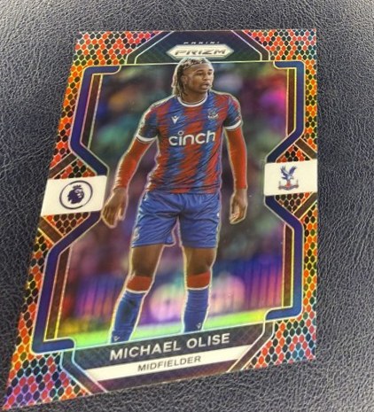 Michael Olise 2023 Panini Prizm Snakeskin /25