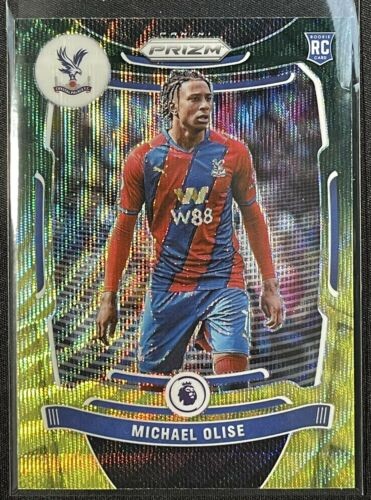 Michael Olise 2021 Panini Prizm Yellow Green Prizm
