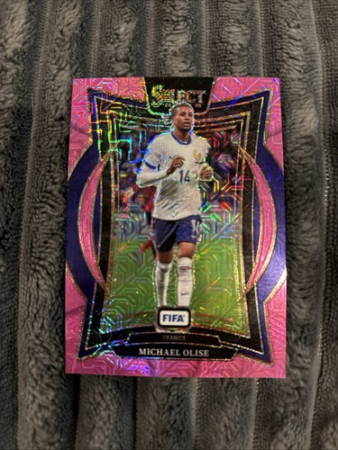 Michael Olise 2024 Panini Select FIFA Pink /299