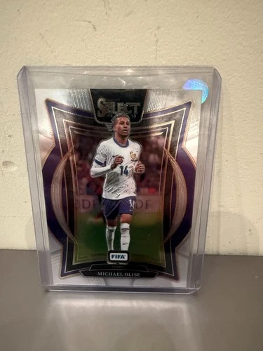 Michael Olise 2024 Panini Select FIFA Silver Prizm