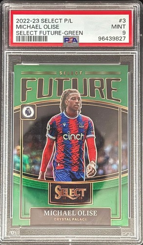 Michael Olise 2022 Panini Select Future Green /5