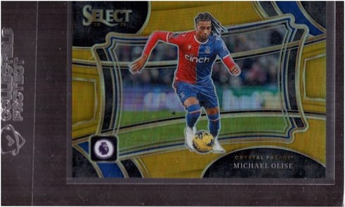 Michael Olise 2023 Panini Select Gold Prizm /10
