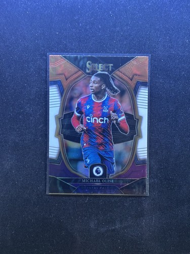 Michael Olise 2022 Panini Select Multicolor Prizm Cristal