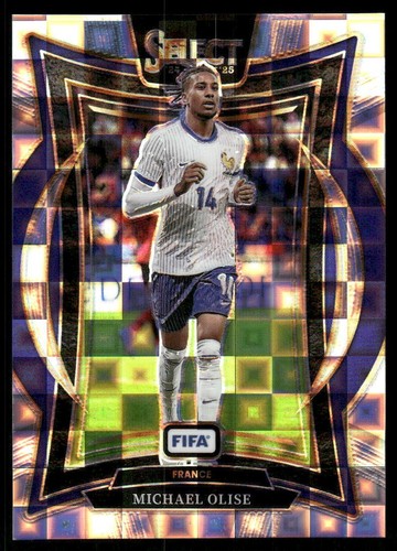 Michael Olise 2024 Panini Select Pandora Prizm