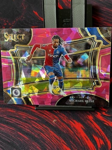 Michael Olise 2023 Panini Select Pink Ice Prizm #235