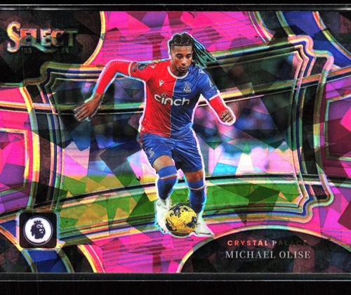 Michael Olise 2023 Panini Select Pink Ice Prizm