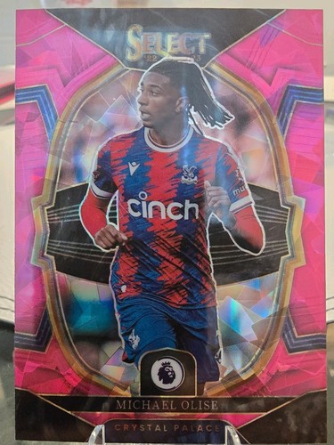 Michael Olise 2023 Panini Select Pink Ice Prizm