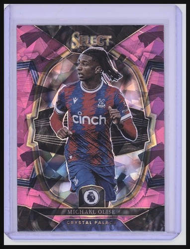 Michael Olise 2022 Panini Select Pink Ice Prizm