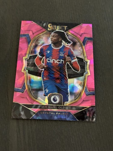 Michael Olise 2022 Panini Select Pink Ice Prizm