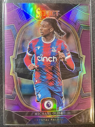 Michael Olise 2022 Panini Select Purple Prizm /135