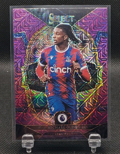 Michael Olise 2022 Panini Select Purple Prizm