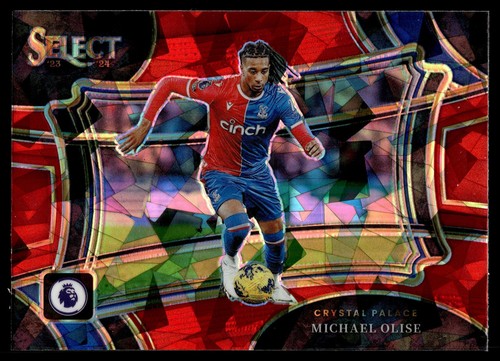 Michael Olise 2023 Panini Select Red Ice