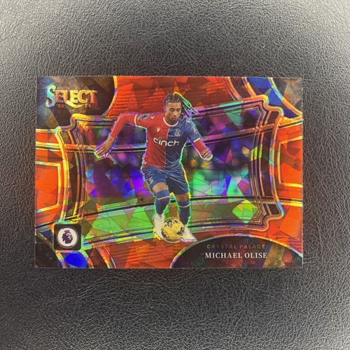 Michael Olise 2023 Panini Select Red Ice Prizm #235