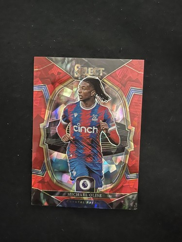 Michael Olise 2022 Panini Select Red Ice Prizm #35